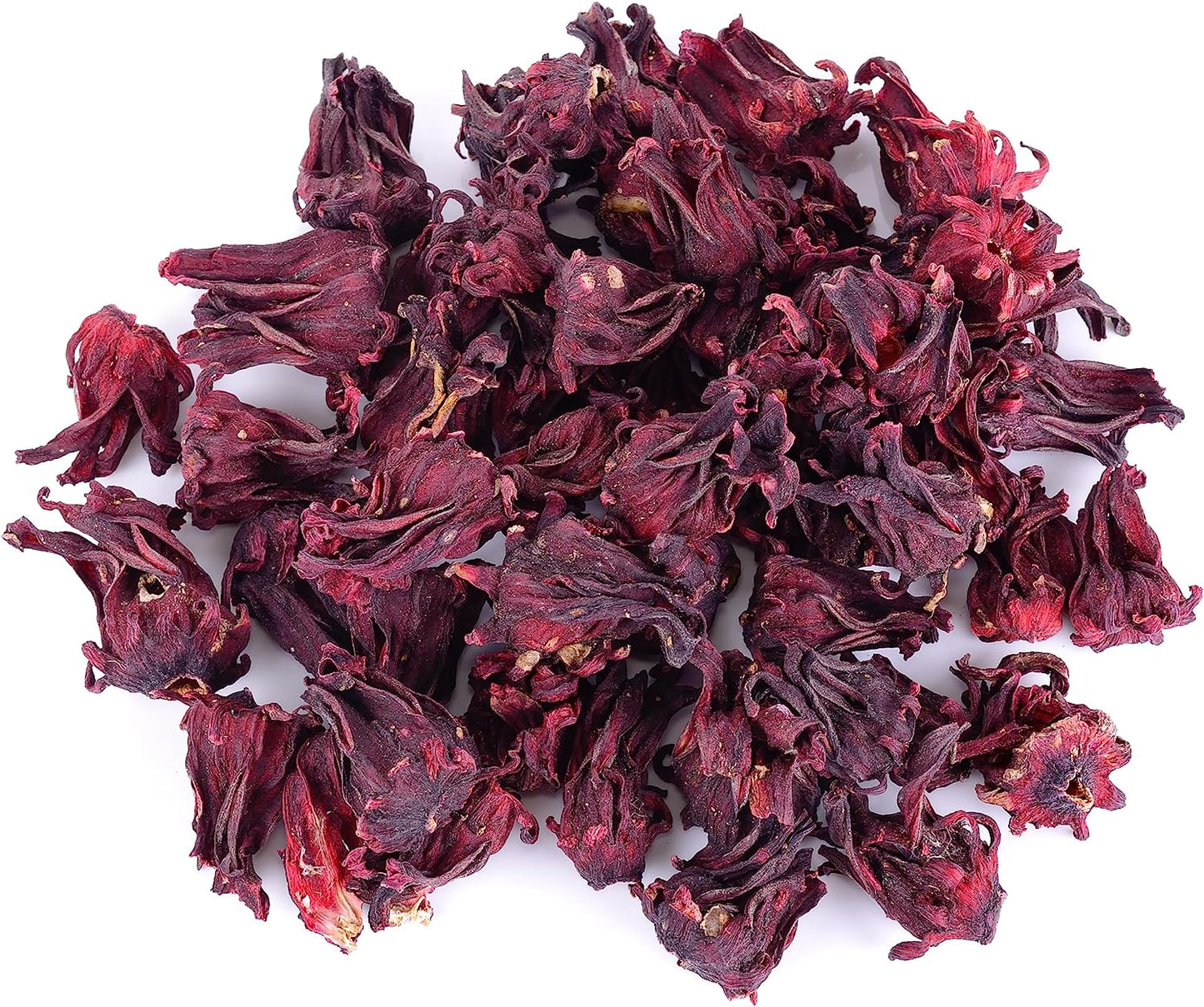 Teabalmy Hibiscus Dry Flowers Tea | Loose Leaf Tea | Petal | Natural Fragrant Buds Herbs | (Pack of 1)