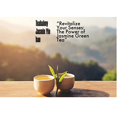 Teabalmy Green Tea Jasmine Yin hao | Loose Leaf Green Tea | Jasmine Green Tea (50 g (Pack of 1)).