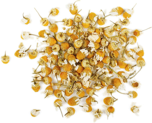 Teabalmy Chamomile Dry Flowers Tea | Loose Leaf Tea | Petal | Natural Fragrant Buds Herbs | (Pack of 1)