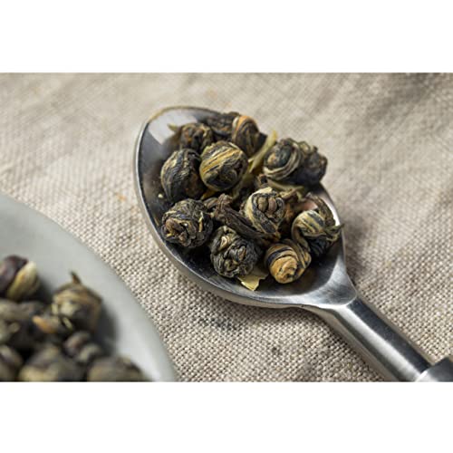 Teabalmy Jasmine-Pearls | Loose Leaf Green Tea | Jasmine Green Tea (J2423) (50 g (Pack of 1)).