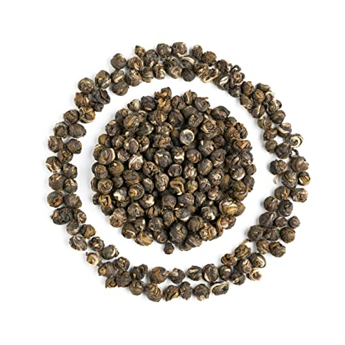 Teabalmy Super-Jasmine-Pearls | Loose Leaf Green Tea | Jasmine Green Tea (J2451) (50 g (Pack of 1)).