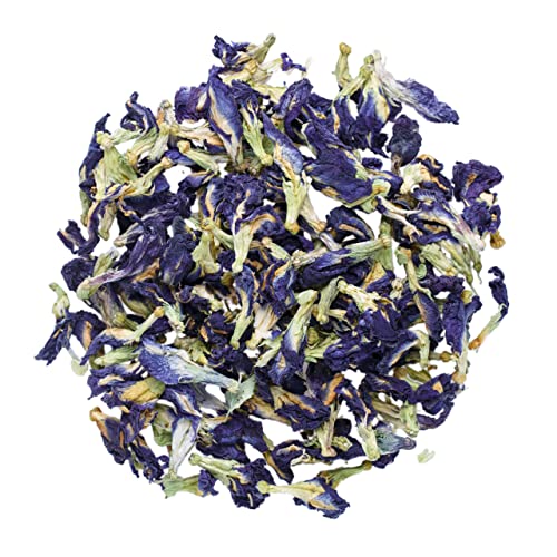 Teabalmy Butterfly Pea Dry Flowers Tea | Loose Leaf Tea | Petal | Natural Fragrant Buds Herbs | (Pack of 1).