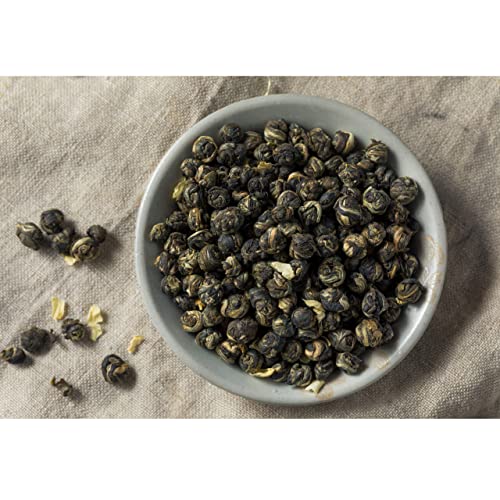 Teabalmy Super-Jasmine-Pearls | Loose Leaf Green Tea | Jasmine Green Tea (J2451) (50 g (Pack of 1)).