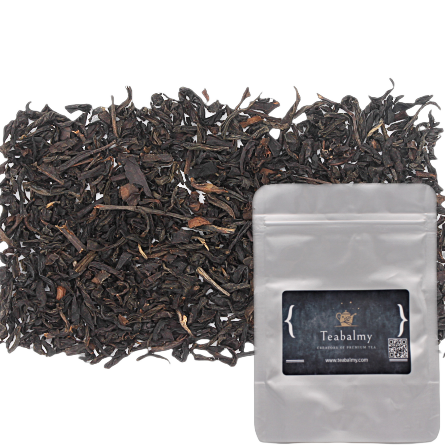 Teabalmy Tea Lapsang Souchong With Smoky Loose Leaf Black Tea.