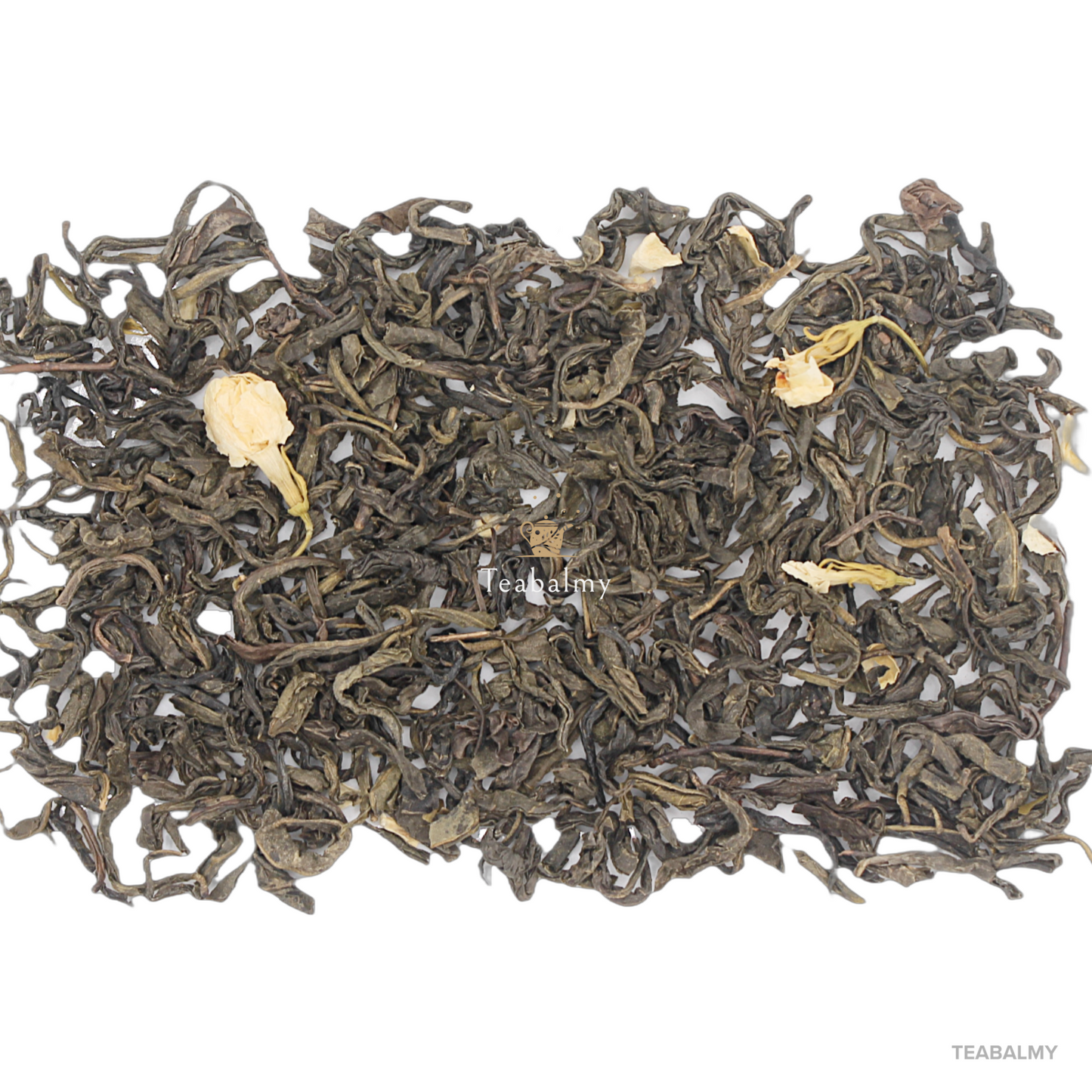 Teabalmy Jasmine OP Green Tea Natural Loose Leaf Super Antioxidant Support Overall Health.