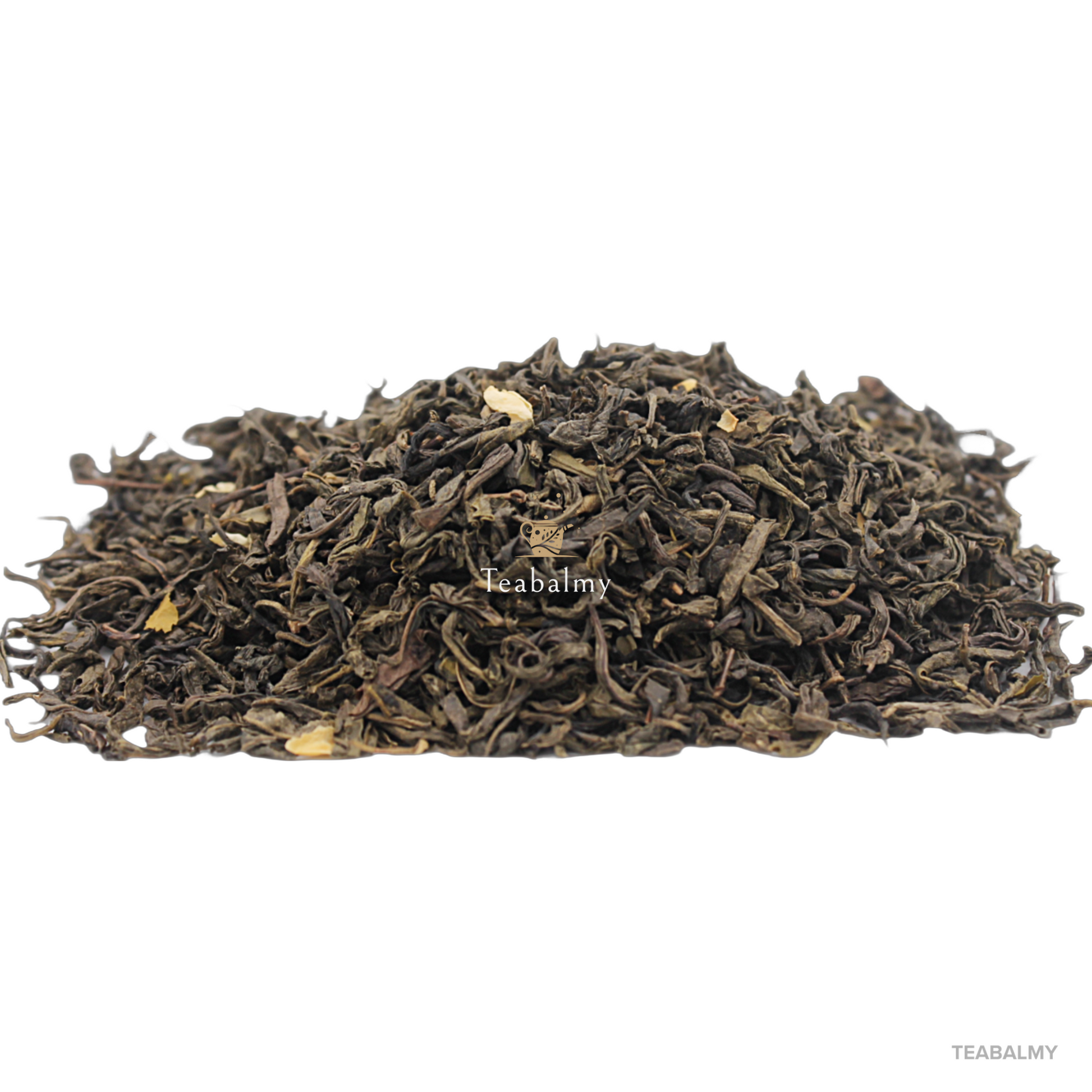 Teabalmy Jasmine OP Green Tea Natural Loose Leaf Super Antioxidant Support Overall Health.