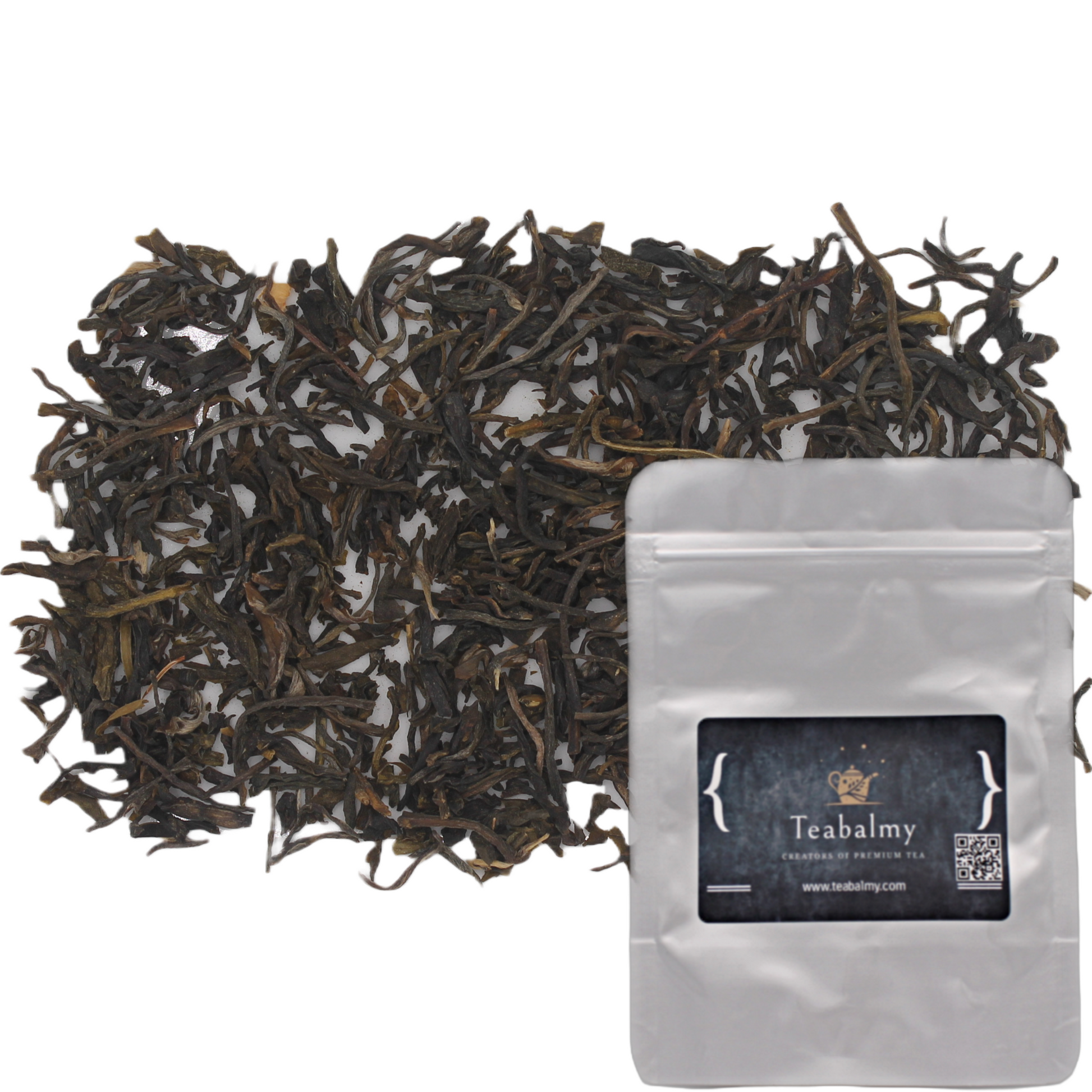 Teabalmy Jasmine Spring Green Tea Leaves With An Intoxicating Aroma.